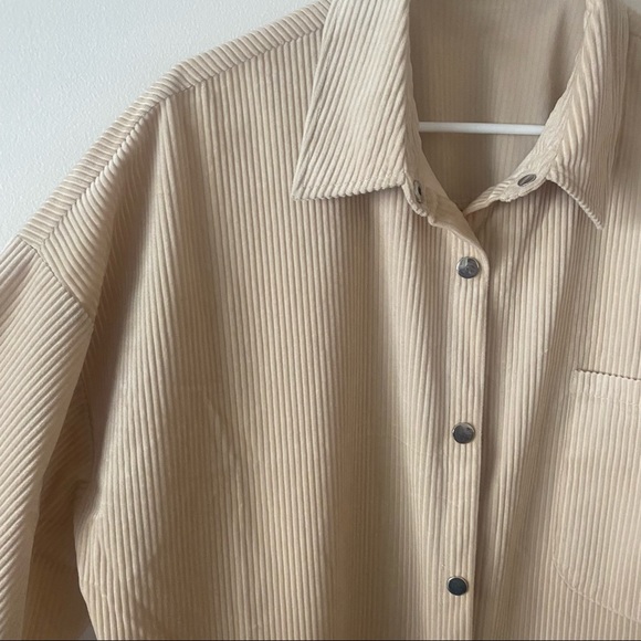 Corduroy button up blouse - Picture 3 of 8